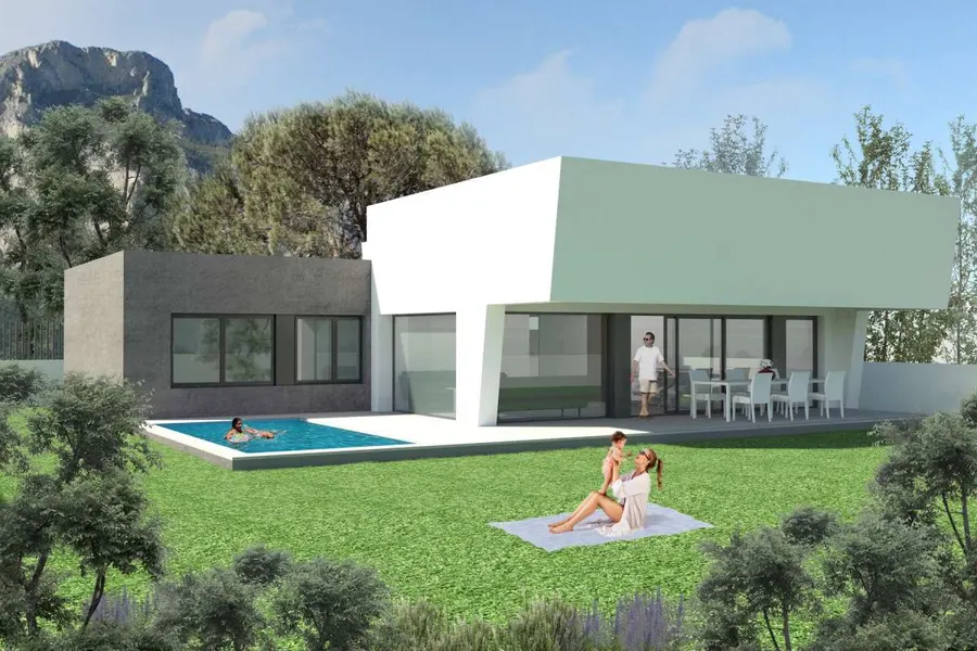 Villa 3+kk — Polop