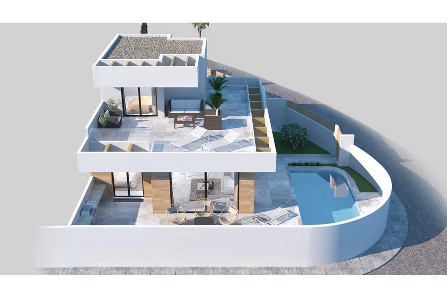 Villa 3+kk — Rojales