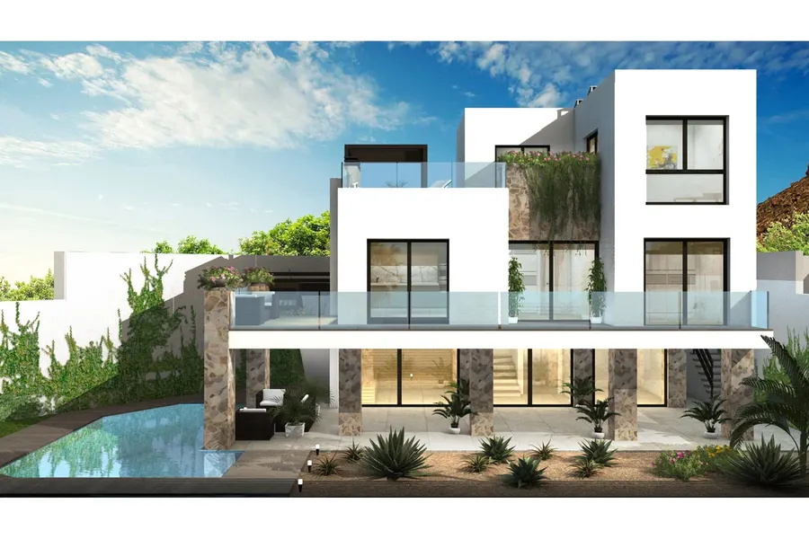 Villa 3+kk — Rojales