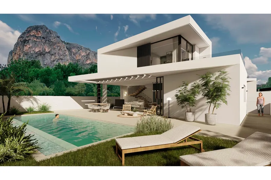 Villa 3+kk — Polop