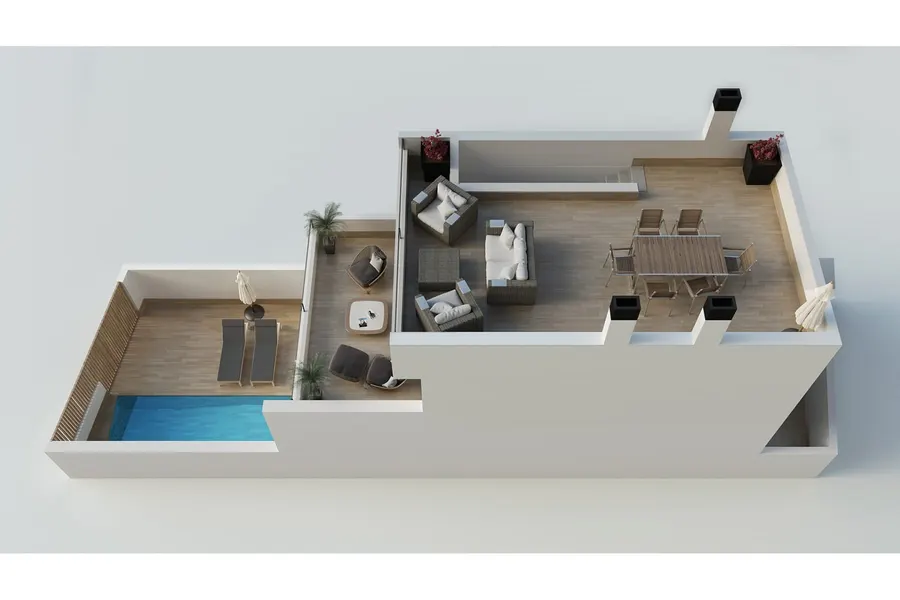 Reihenhaus 3+kk — San Pedro Del Pinatar — Foto 11