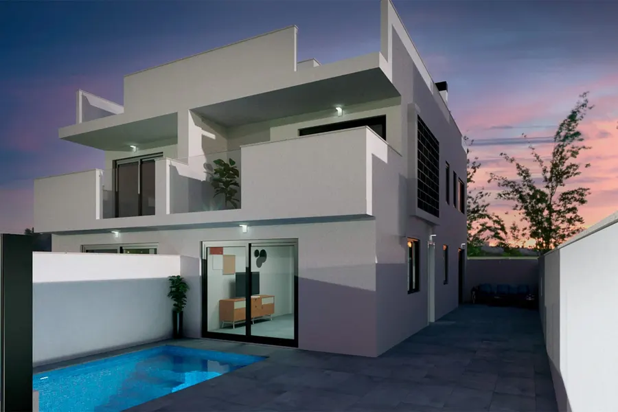 Reihenhaus 3+kk — San Pedro Del Pinatar — Foto 3