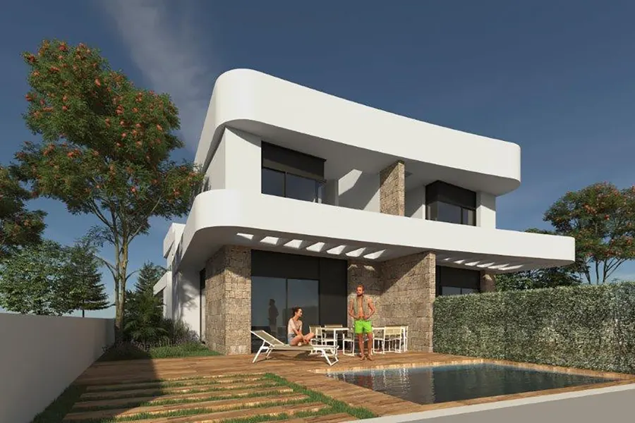 Reihenhaus 3+kk — Los Montesinos — Foto 3